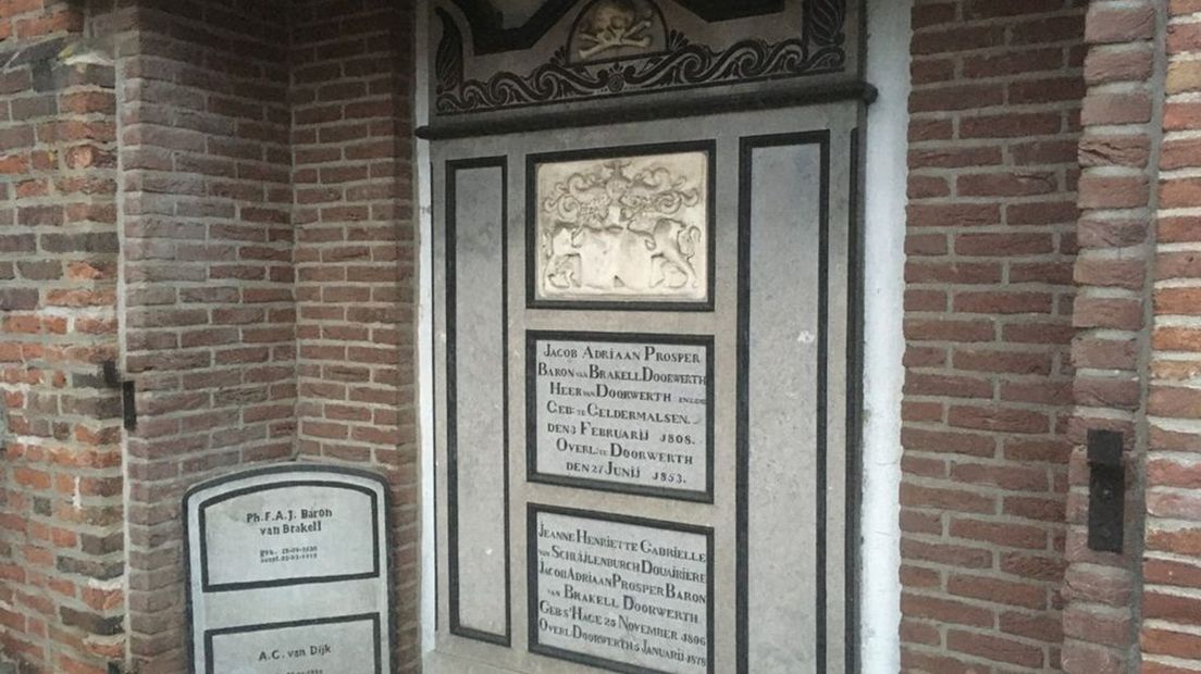 Grafmonument familie Van Brakell