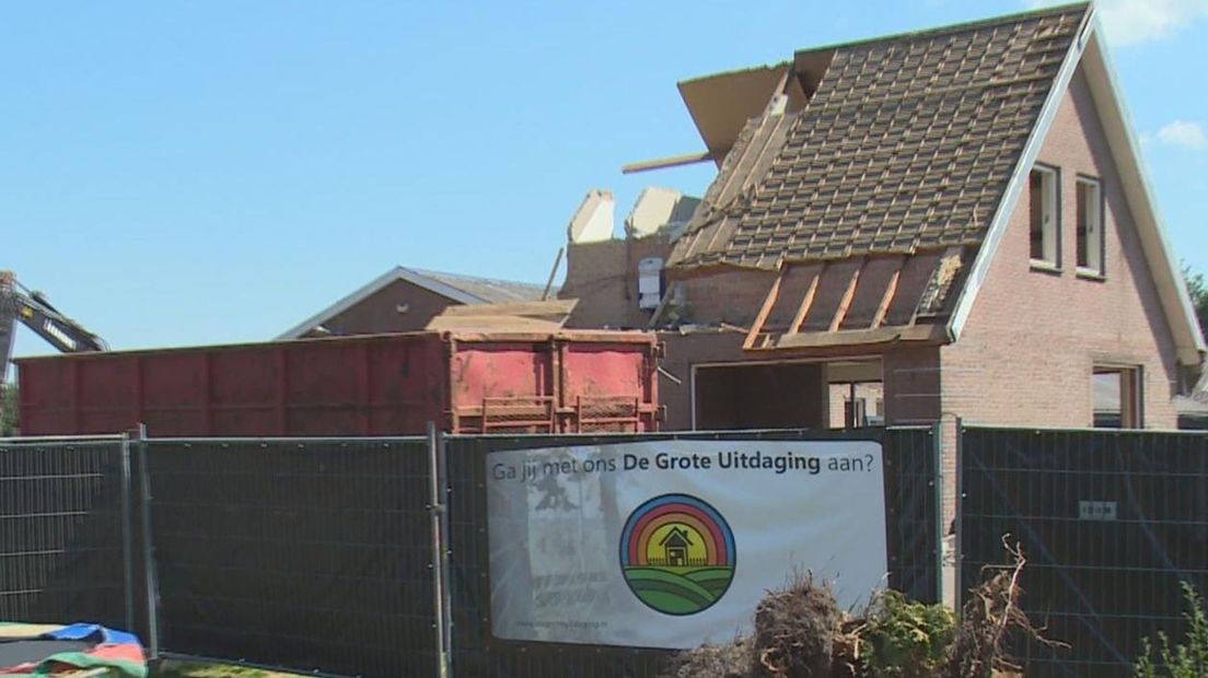 Het voormalige pur-huis aan de Hoffmansweg in Vriezenveen