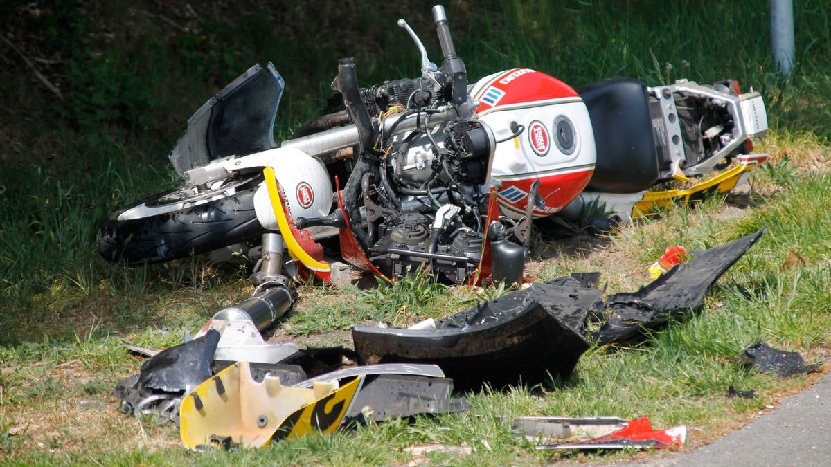 Motorrijder gewond geraakt in Wapserveen