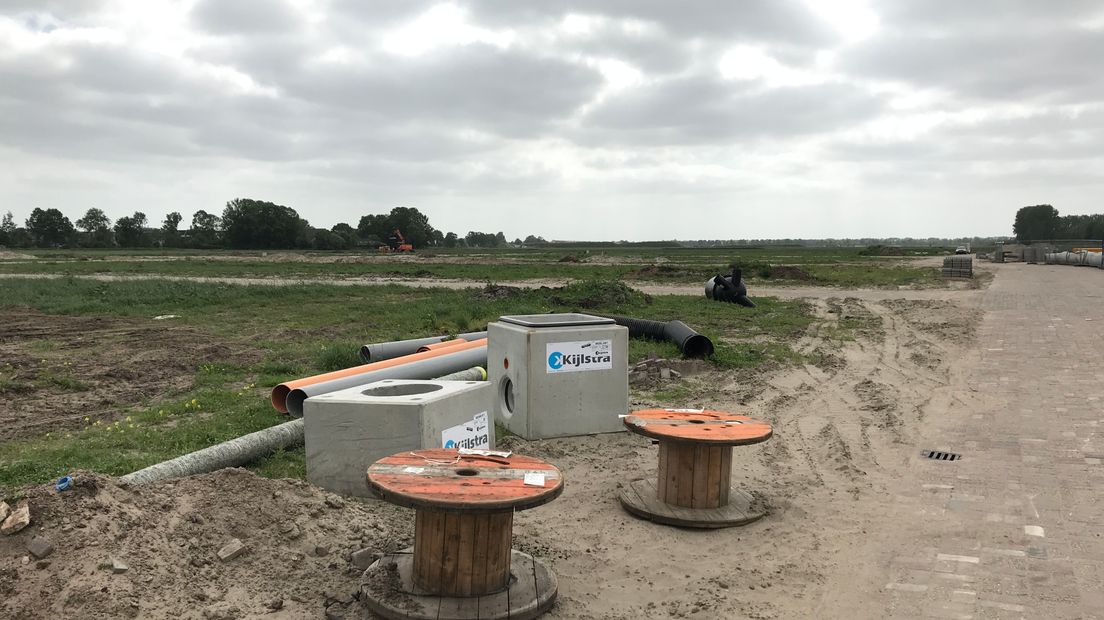 De eerste bouwfase van Nieuwveense Landen (Rechten: Serge Vinkenvleugel/RTV Drenthe)