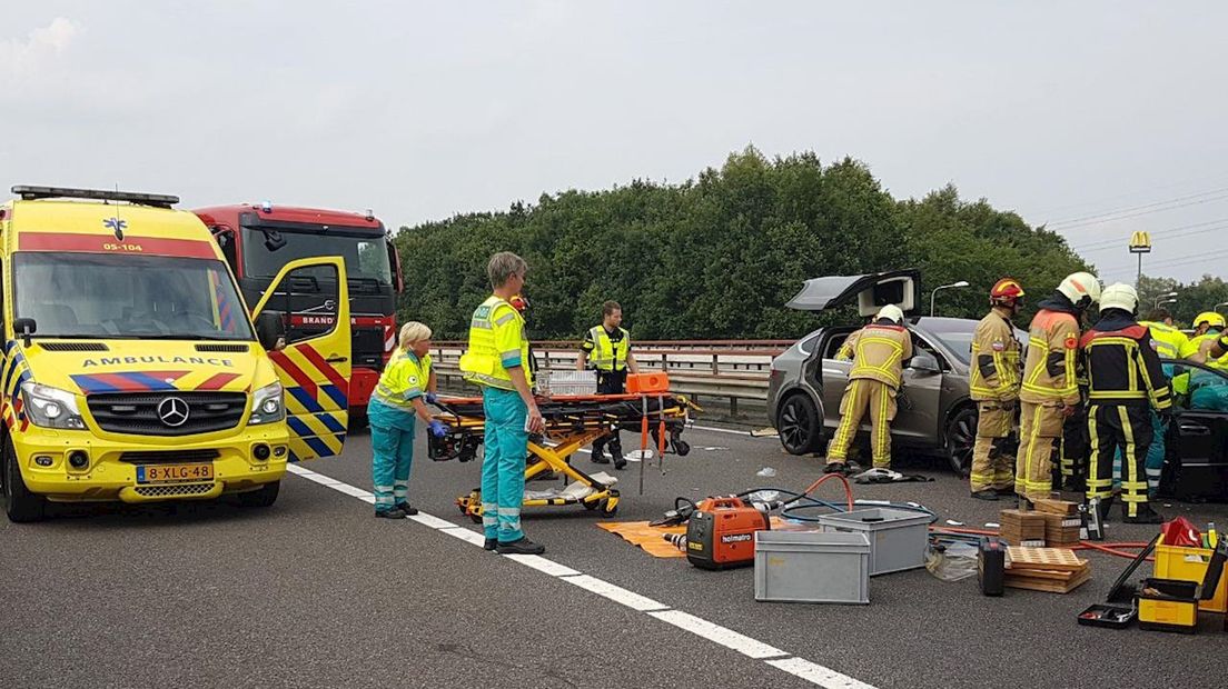 Ongeluk op A35