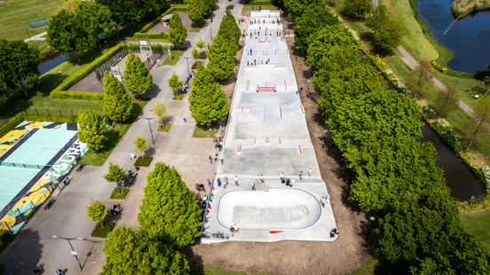 Een van grootste skateparken van Nederland compleet vernieuwd, honderden jongeren komen er dagelijks Home