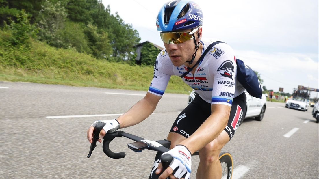 Fabio Jakobsen in de Tour de France