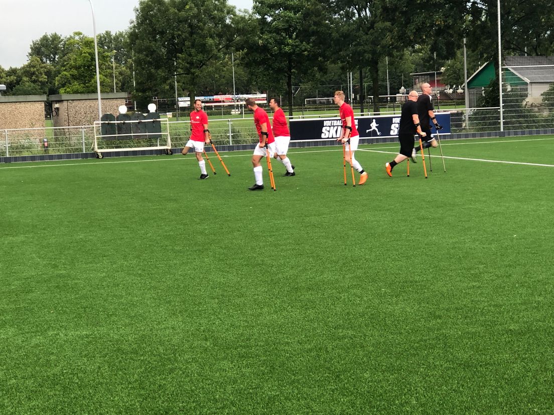 Voetballen met één been bij FC Dordrecht