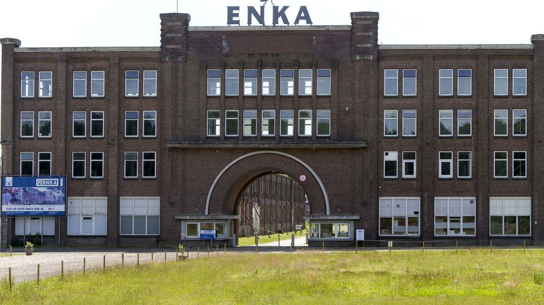 Aanzicht van het ENKA-terrein in Ede.