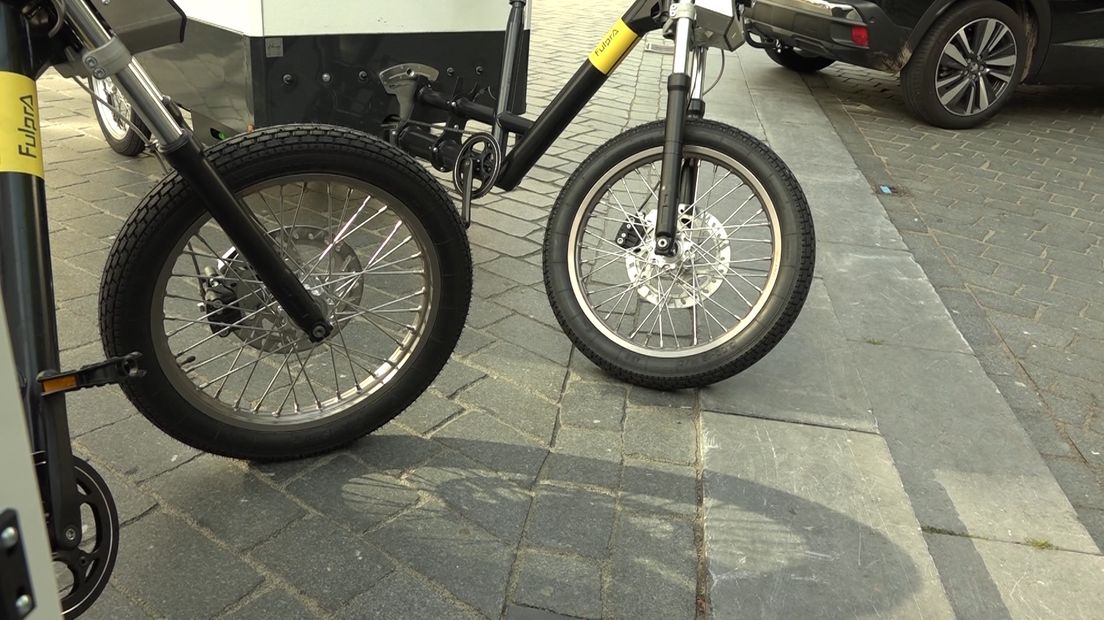 Met deze fiets kun je zonder moeite 250 kilo meenemen.