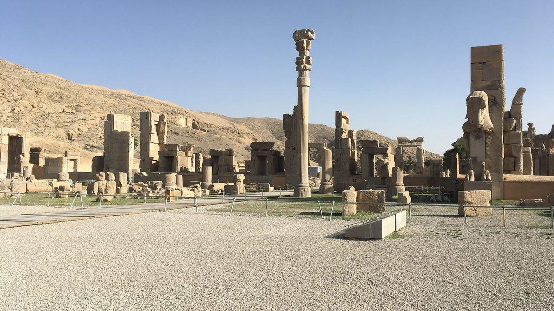 De ruïnes van Persepolis (Rechten: RTV Drenthe)