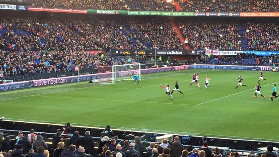 FC Emmen leverde een prima prestatie in De Kuip