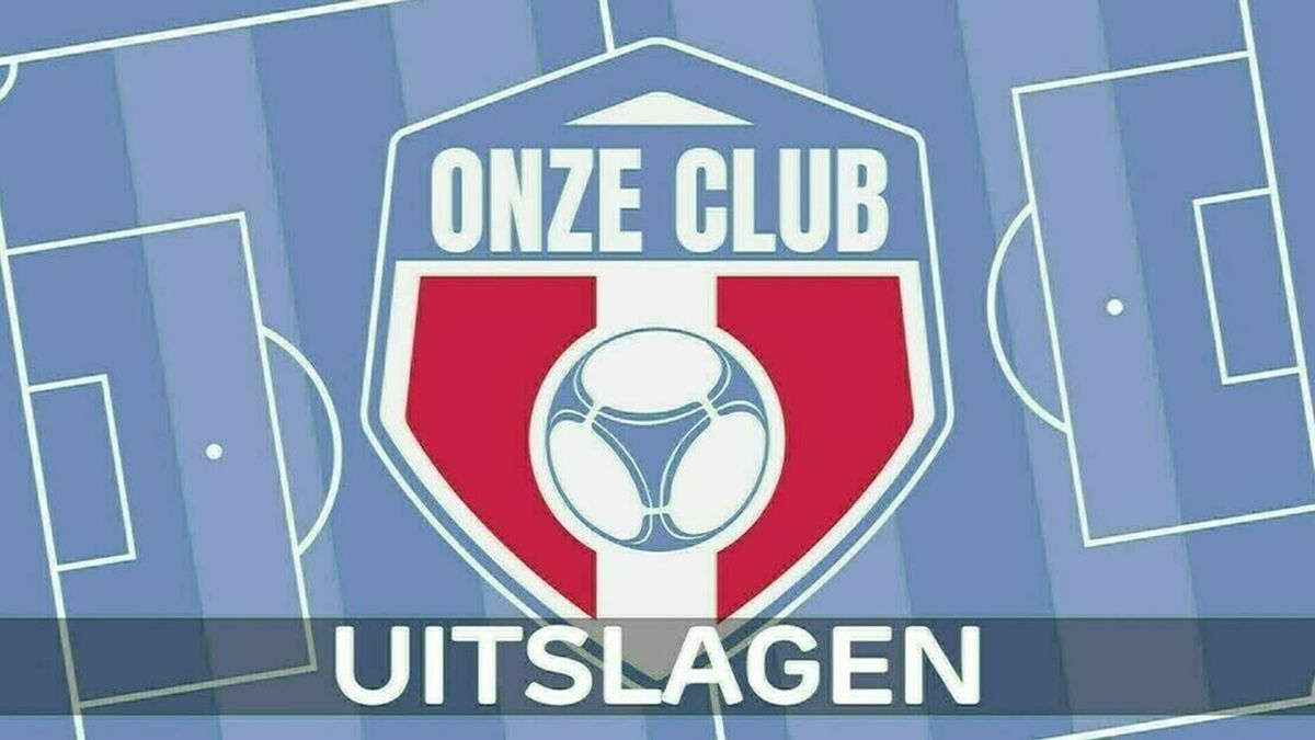 Uitslagen nacompetitie zaterdag 1 juni