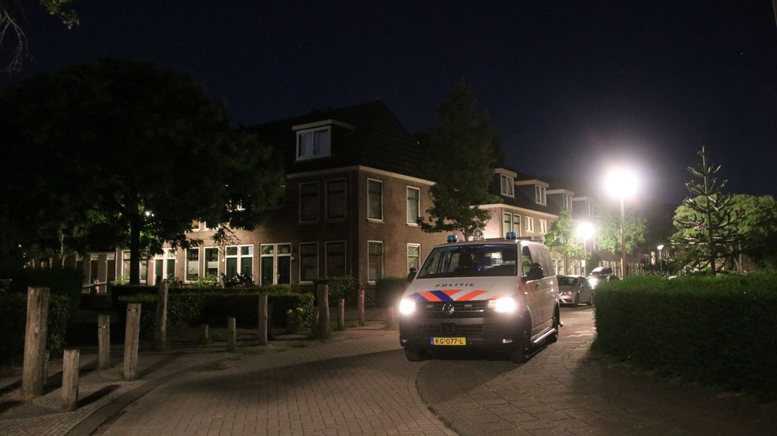 De politie kwam ter plaatse