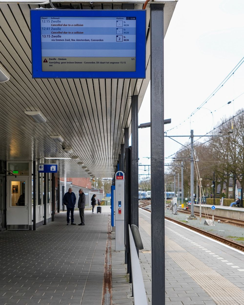 Treinen Emmen en NieuwAmsterdam rijden weer na aanrijding RTV Drenthe
