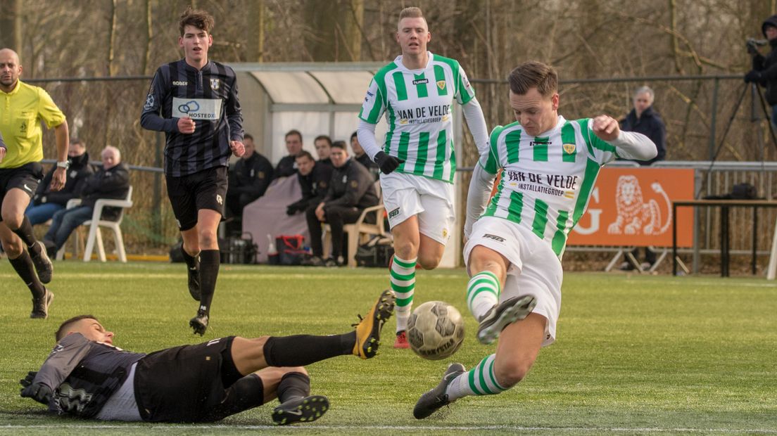 Kloetinge verlengt zegereeks ook tegen SHO