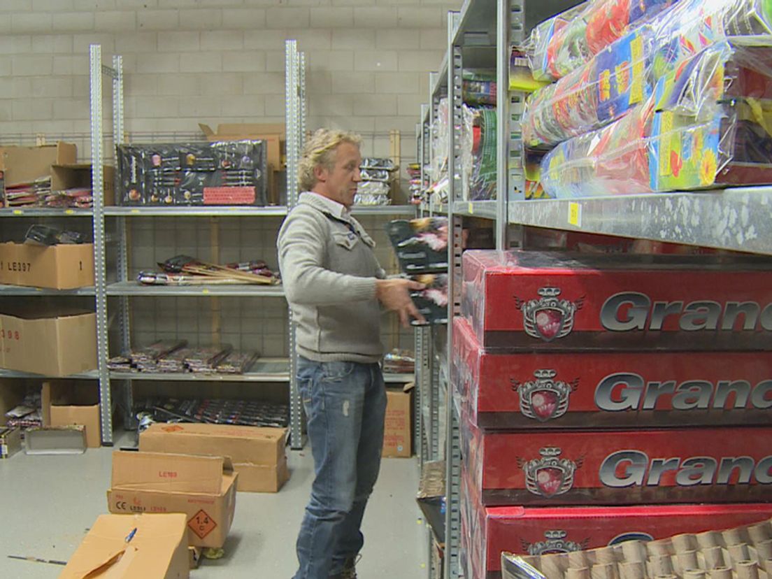 Brand ruimt zijn vuurwerk op