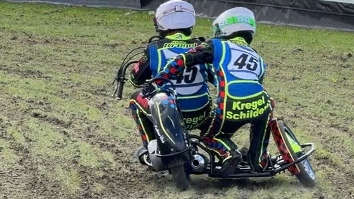 Bakkenist Martijn Wals rijdt thuiswedstrijd in Loppersum