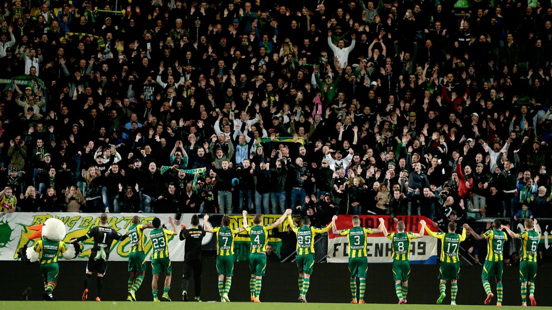 2014-2015: ADO wint met 1-0 van Vitesse. 