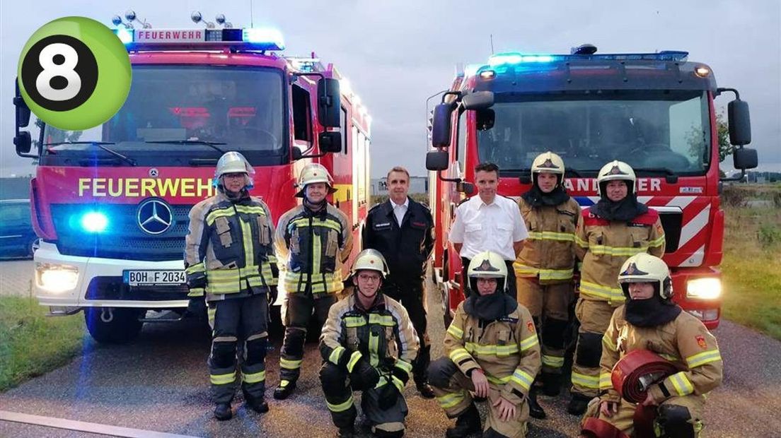 Duitse brandweer rijdt op Nederlands systeem