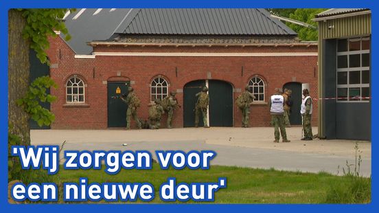 Teenstraheerd in Lauwerzijl vijandelijke basis in Defensie-oefening