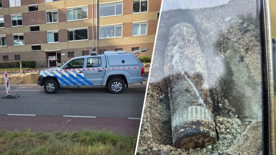 Botsing drie voertuigen • granaat gevonden. Botsing drie voertuigen • granaat gevonden.