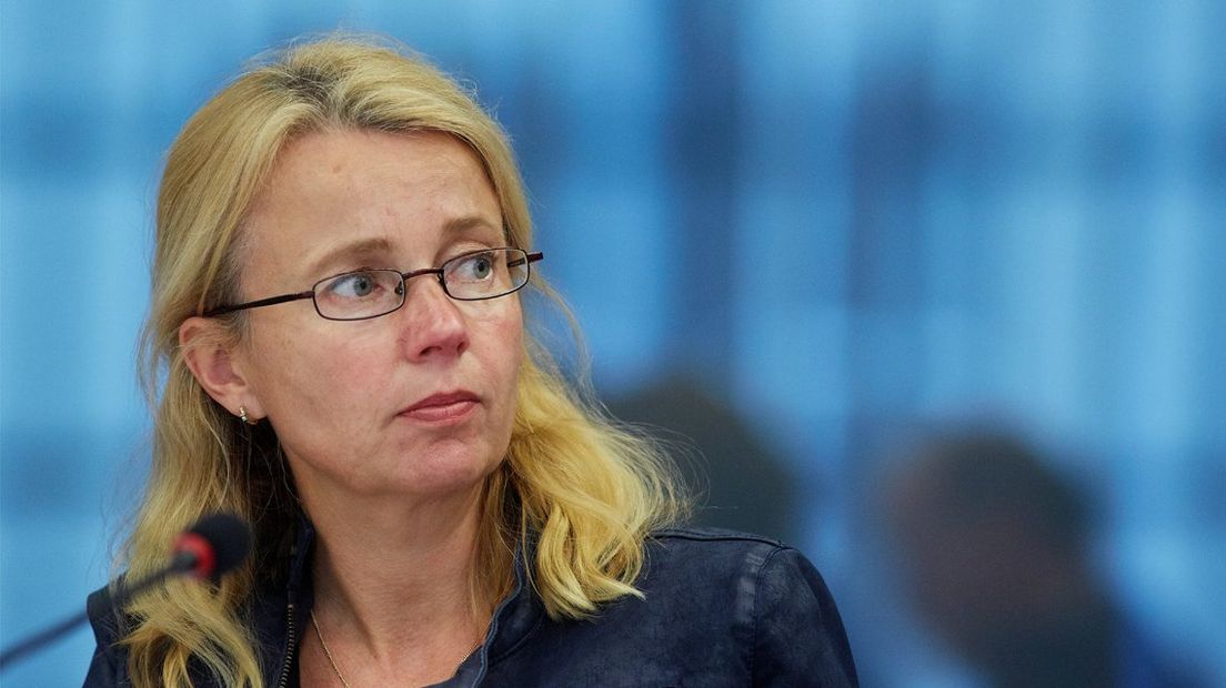 Ybeltje Berckmoes-Duindam als VVD-Kamerlid.