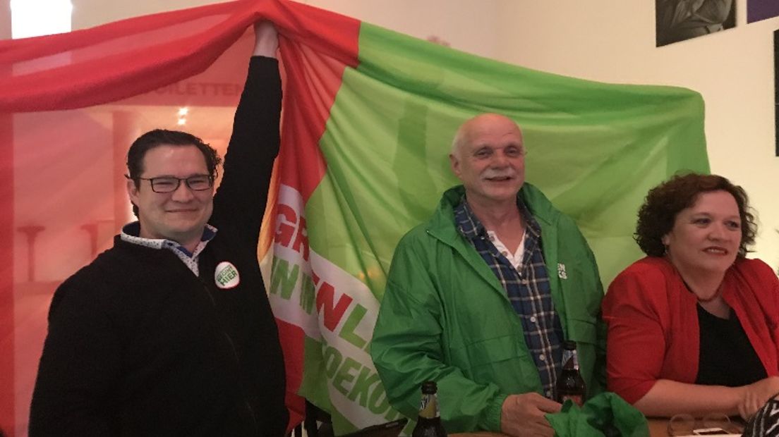 GroenLinks als grote winnaar van de raadsverkiezingen in Assen komt in het college (Rechten: Margriet Benak / RTV Drenthe)