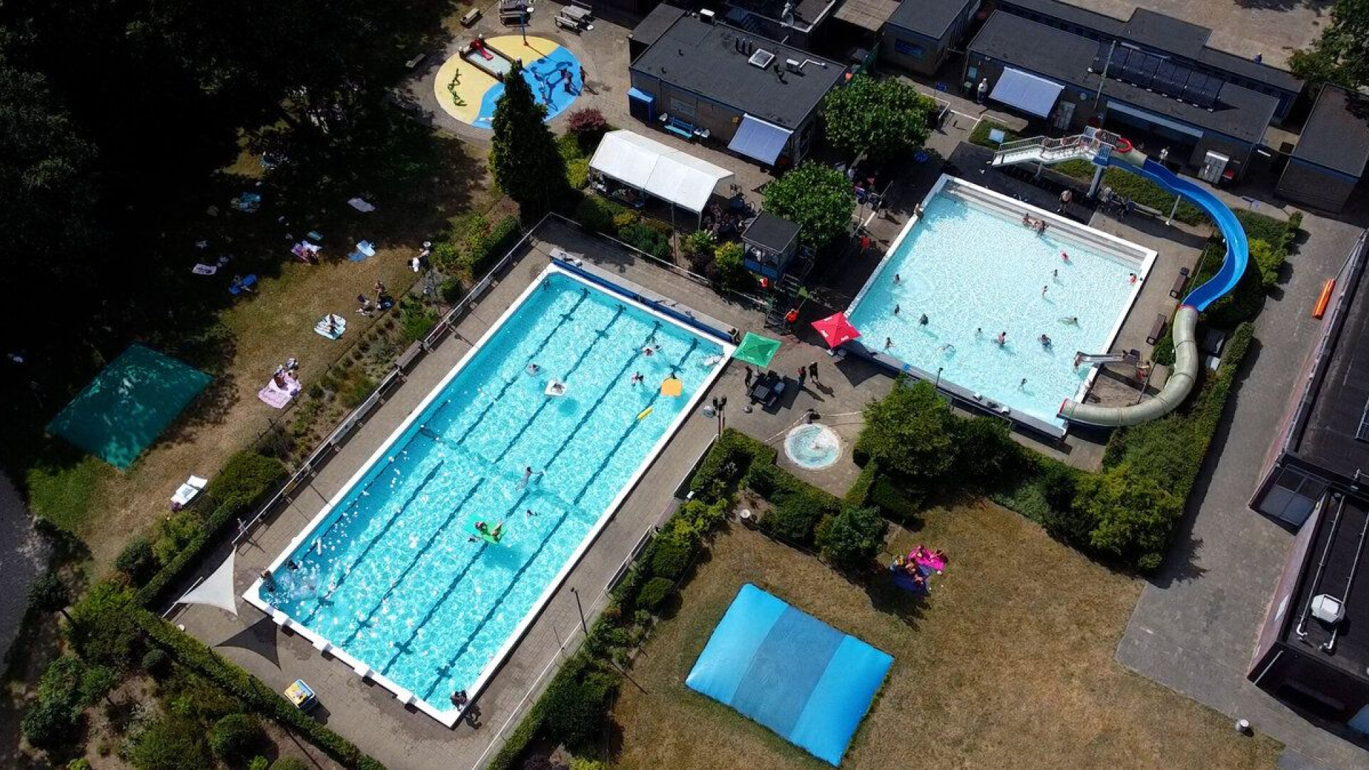 Dit Achterhoekse zwembad kan bij warm weer niet altijd open