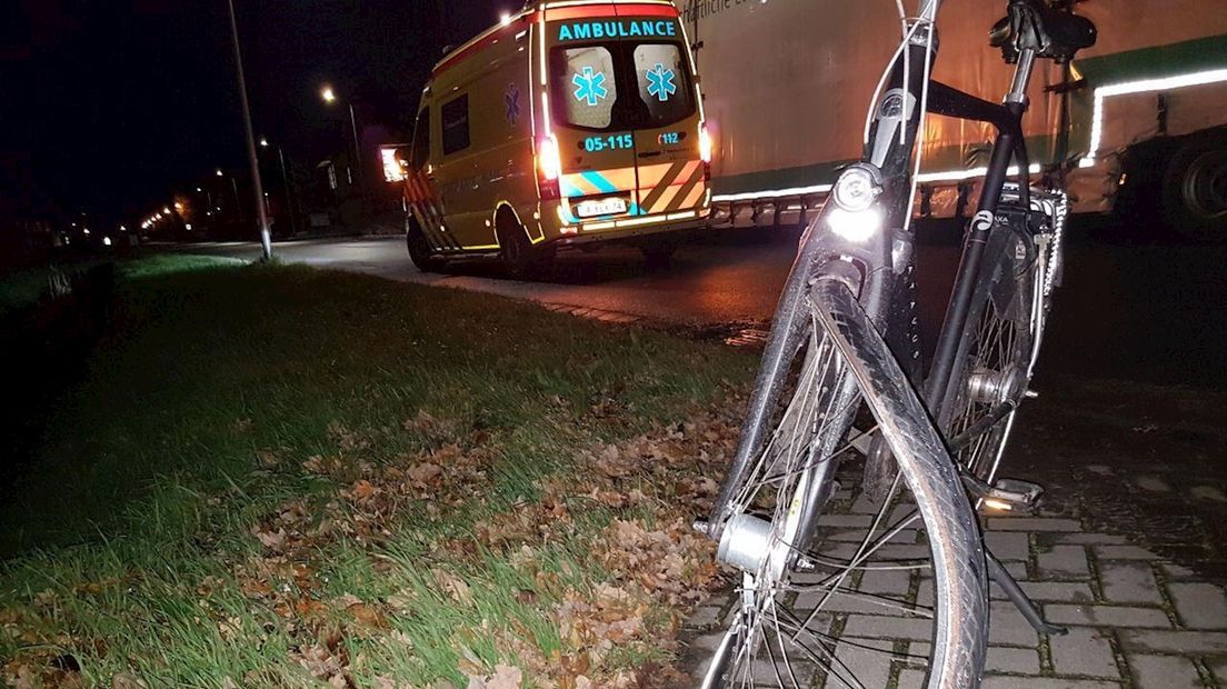Fietser aangereden