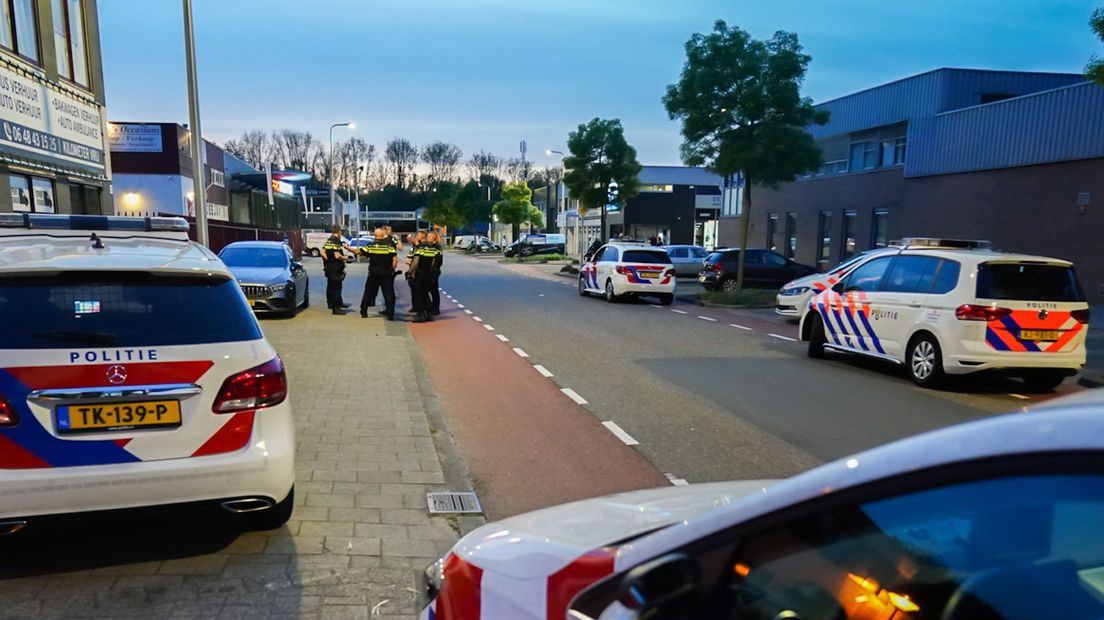 Agenten namen de melding van de schietpartij serieus.