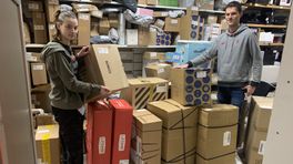 Sinterklaas bezorgt medewerkers van postpunten extra werk