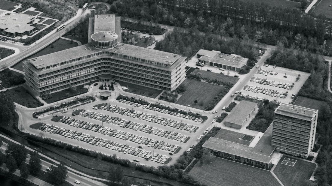 Historische foto Sint Elisabeth Ziekenhuis Leiderdorp