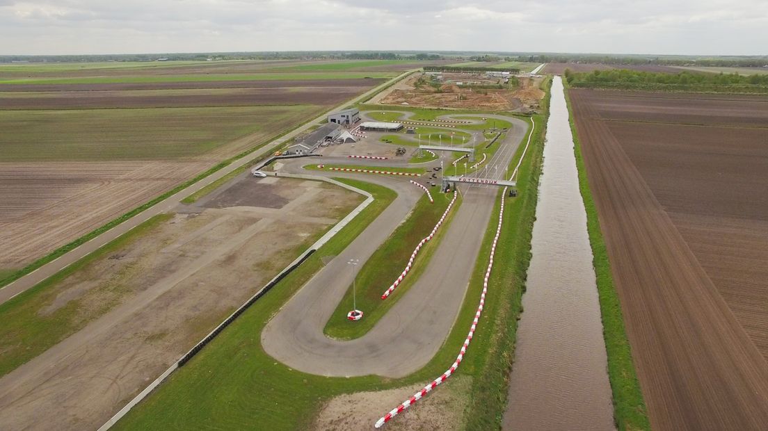 Kartcircuit Pottendijk bij Nieuw-Weerdinge (Rechten: RTV Drenthe/Fred van Os)