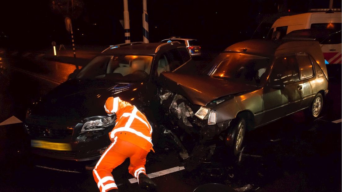 Gewonde bij ongeluk in Zwolle