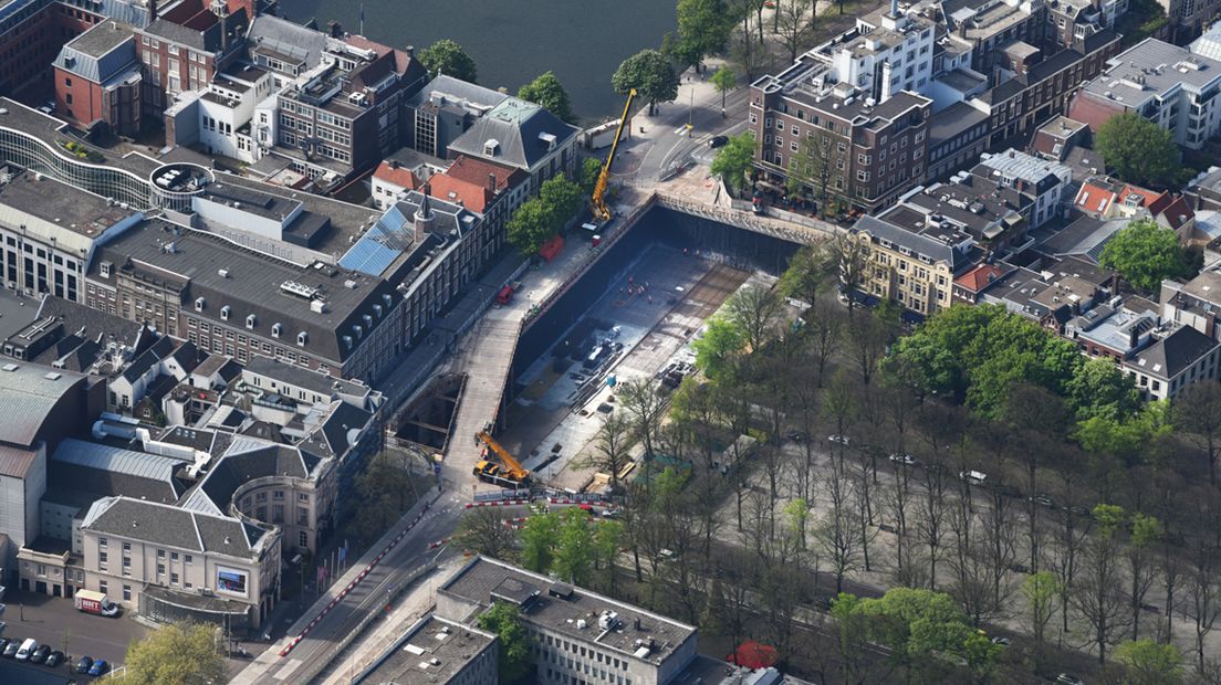 Diepste punt parkeergarage Tournooiveld Den Haag