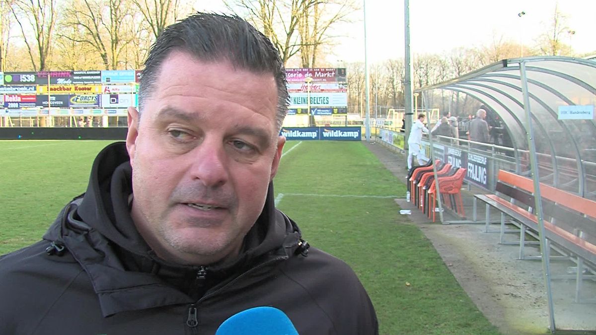 HHC-trainer Van der Weij over de puntendeling tegen Katwijk