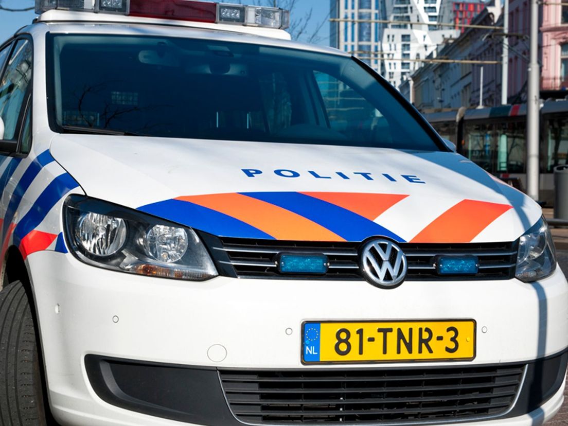 Politieauto ter illustratie