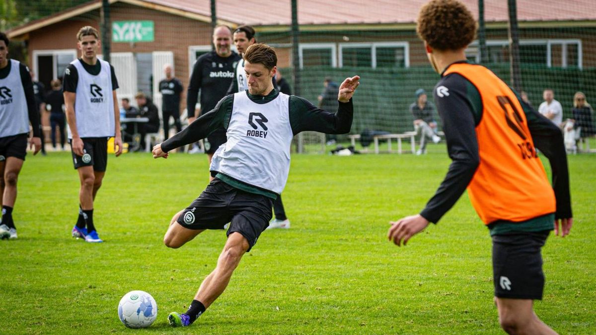 FC Groningen-aanvoerder Stije Resink verwacht te blijven: 'We kunnen hoog eindigen'