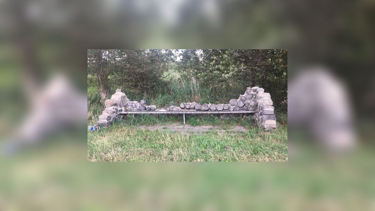TT-bankje in Stavoren is kapot: 