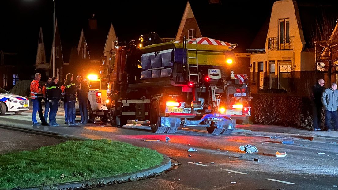 Hulpdiensten bij de strooiwagen