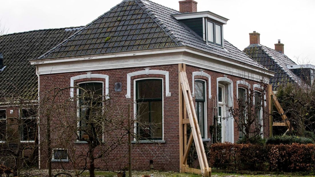 Een woning in de stutten in Woltersum