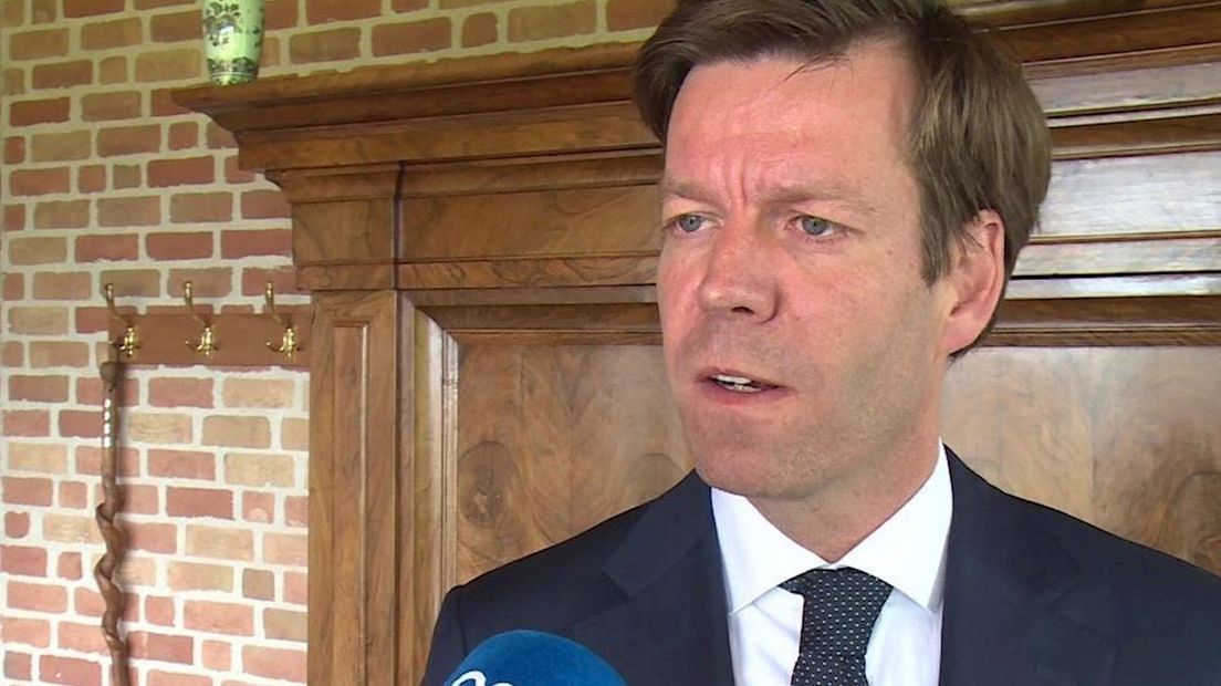 Oud-burgemeester van Ommen Marc-Jan Ahne