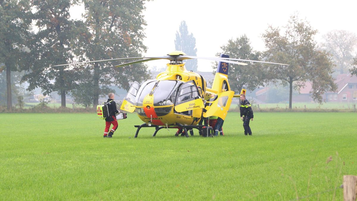 112 Nieuws: traumaheli opgeroepen voor ongeval in Hertme