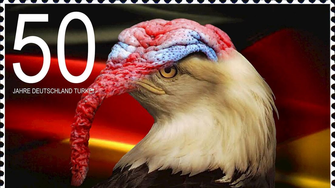 Turkish Eagle Briefmarke