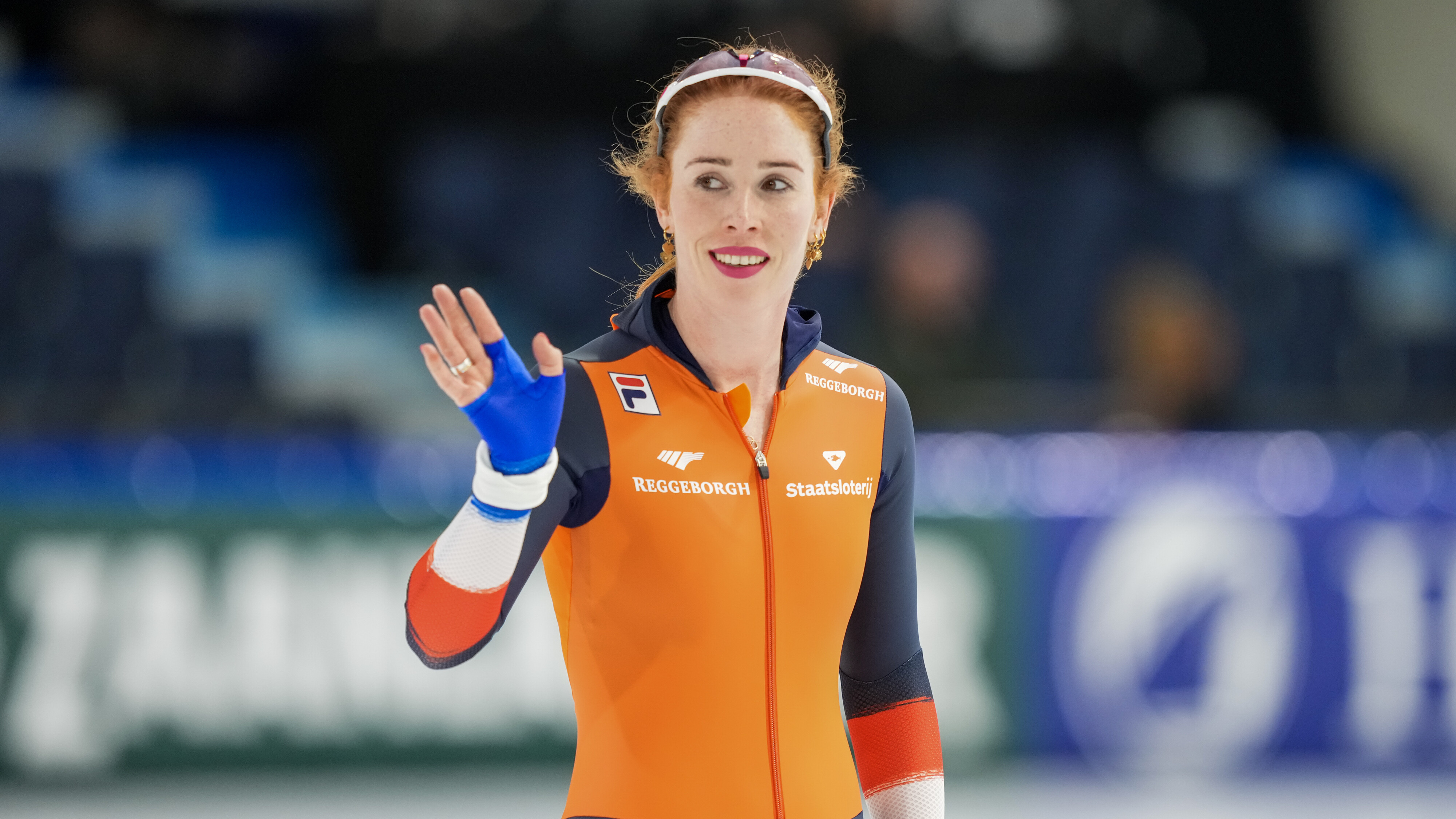 Antoinette Rijpma-de Jong giet oan kop op it EK allround