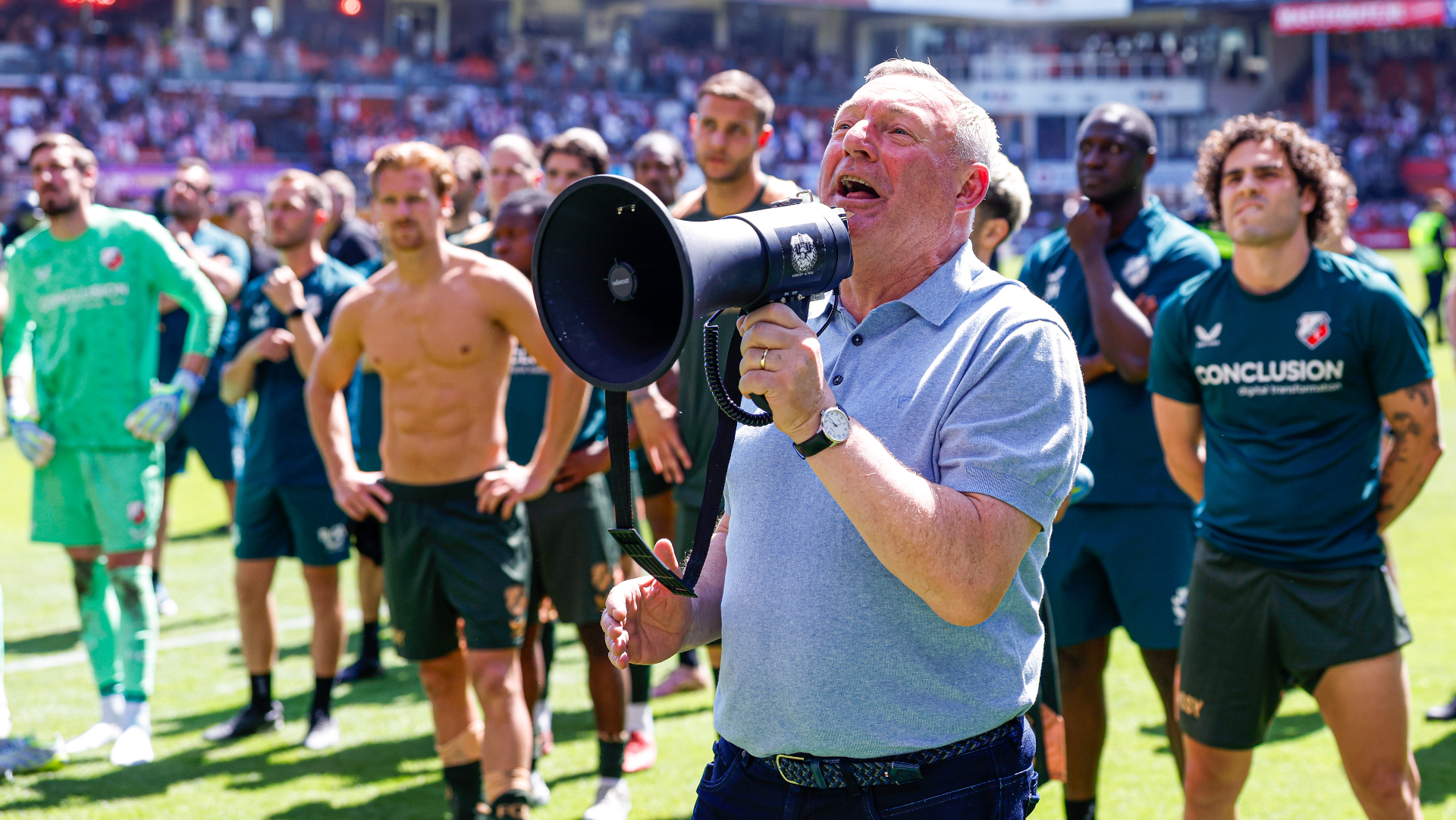 Ron Jans heeft genoten van zijn periode bij FC Utrecht: 'Geen moeilijke club om voor te werken'