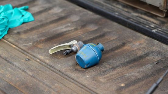 Gevonden granaat in veilinghuis stond op scherp