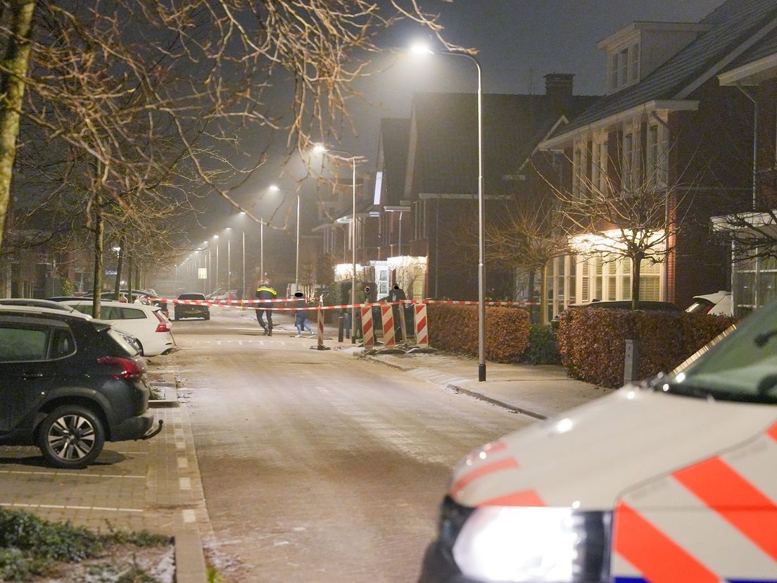 In de Boerhaavestraat in Ridderkerk ging vuurwerk af.