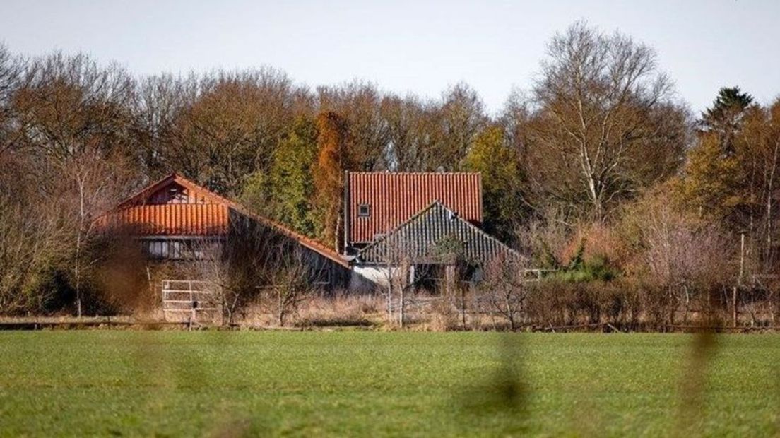 De boerderij van het gezin in Ruinerwold