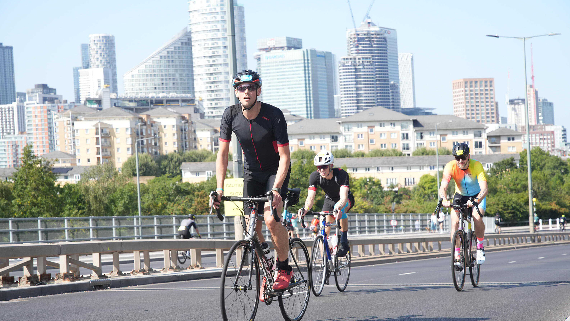 Naast korfballen houdt Sytze ook van fietsen