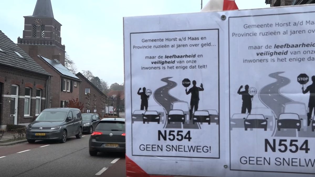 L1mburg Centraal: Meerlo parkeert auto's op de weg als protest