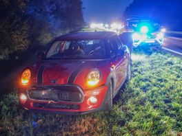 Ongeluk op N34, gewonde naar ziekenhuis