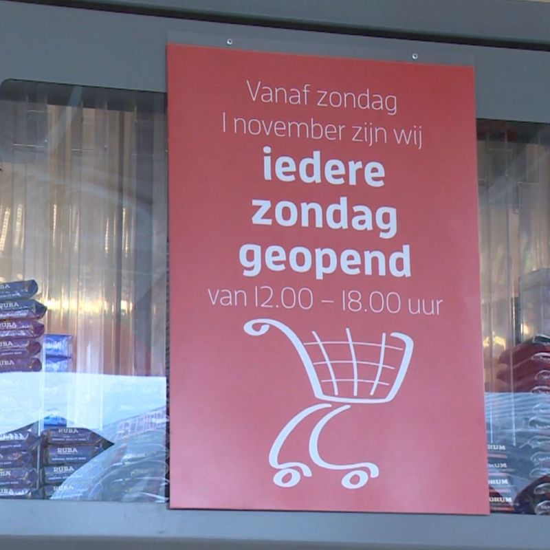Emmer supermarkten ook op zondag open nu Hoogeveen nog? RTV